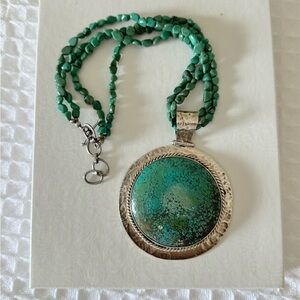 Turquoise Necklace w/Pendant